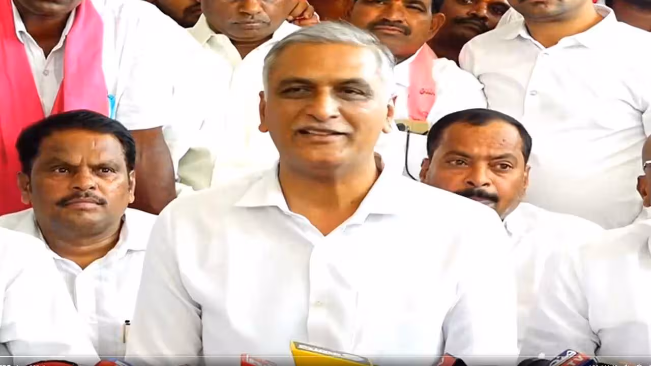 Harish Rao | మరి ప్రభుత్వ భూమి అయితే.. ఎందుకు స్వాధీనం చేసుకోవడం లేదు..? పొంగులేటిని నిలదీసిన హరీశ్రావు