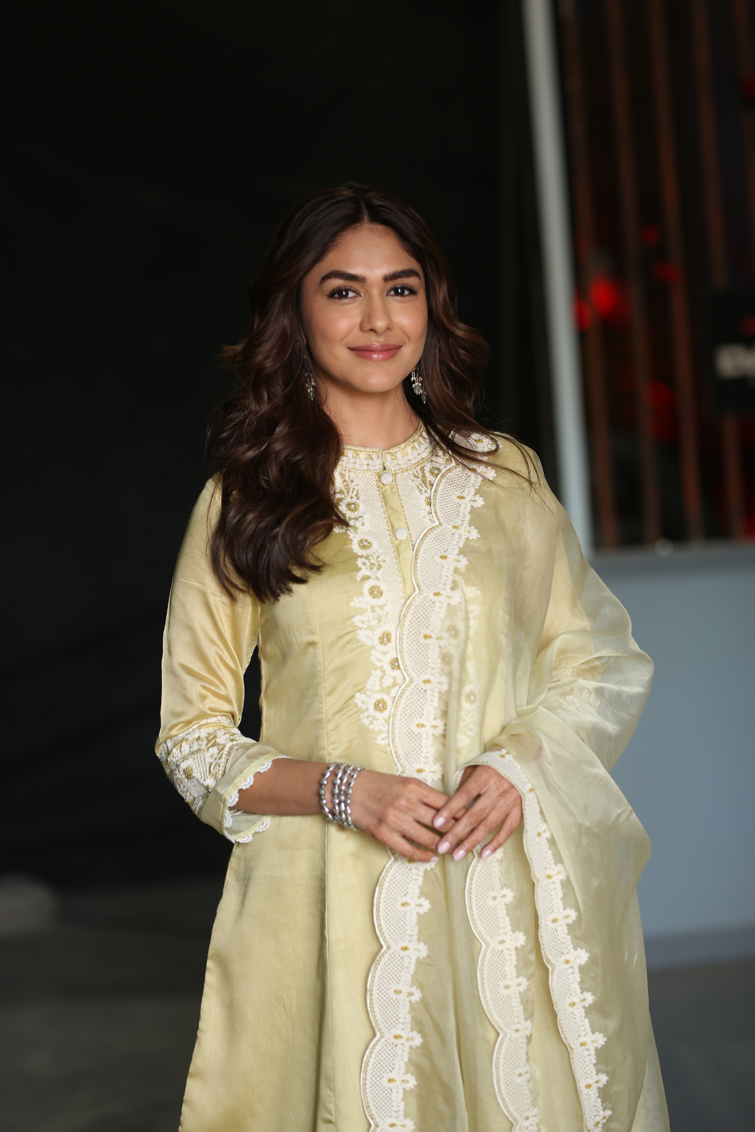 'Dacoit' Movie Interview Mrunal Thakur Opens Up on Risky Action Stunts and Working with Adivi Sesh