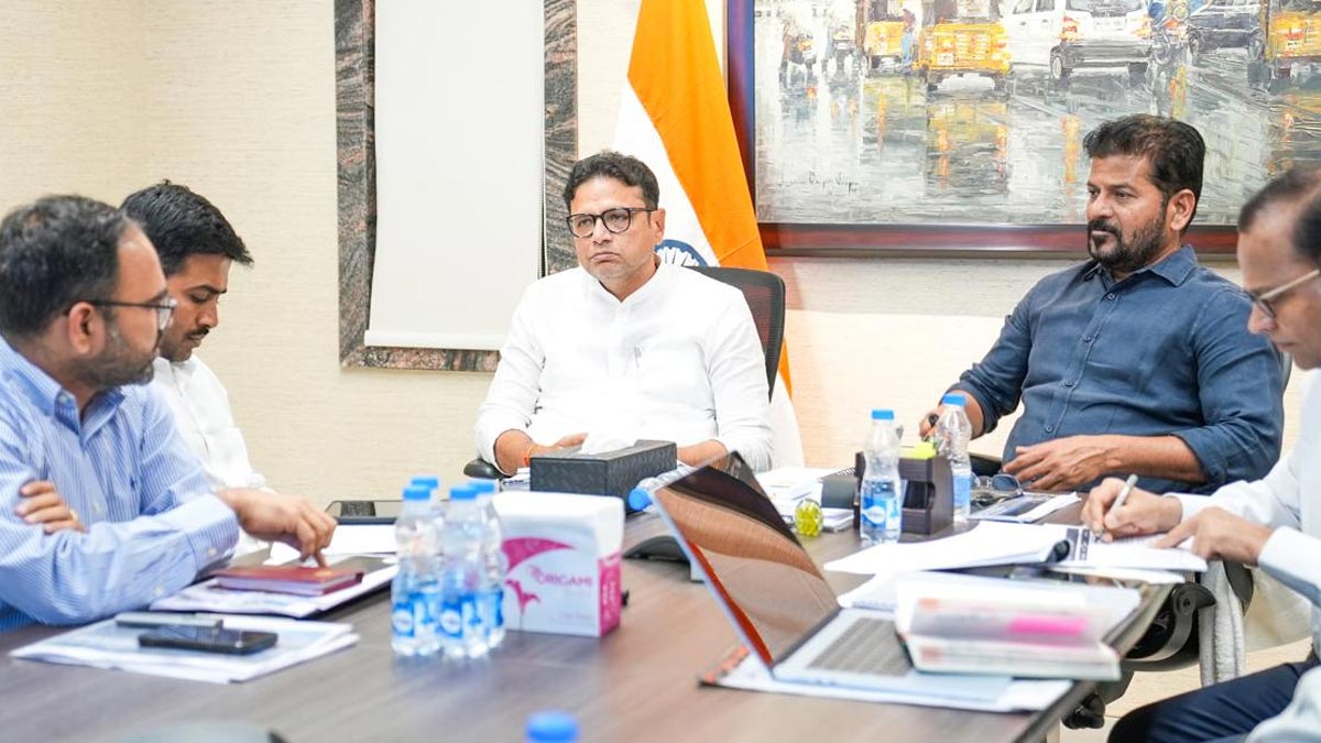 Telangana CM Reviews Investment MOUs Directs Officials to Expedite Land Acquisition for Global Companies