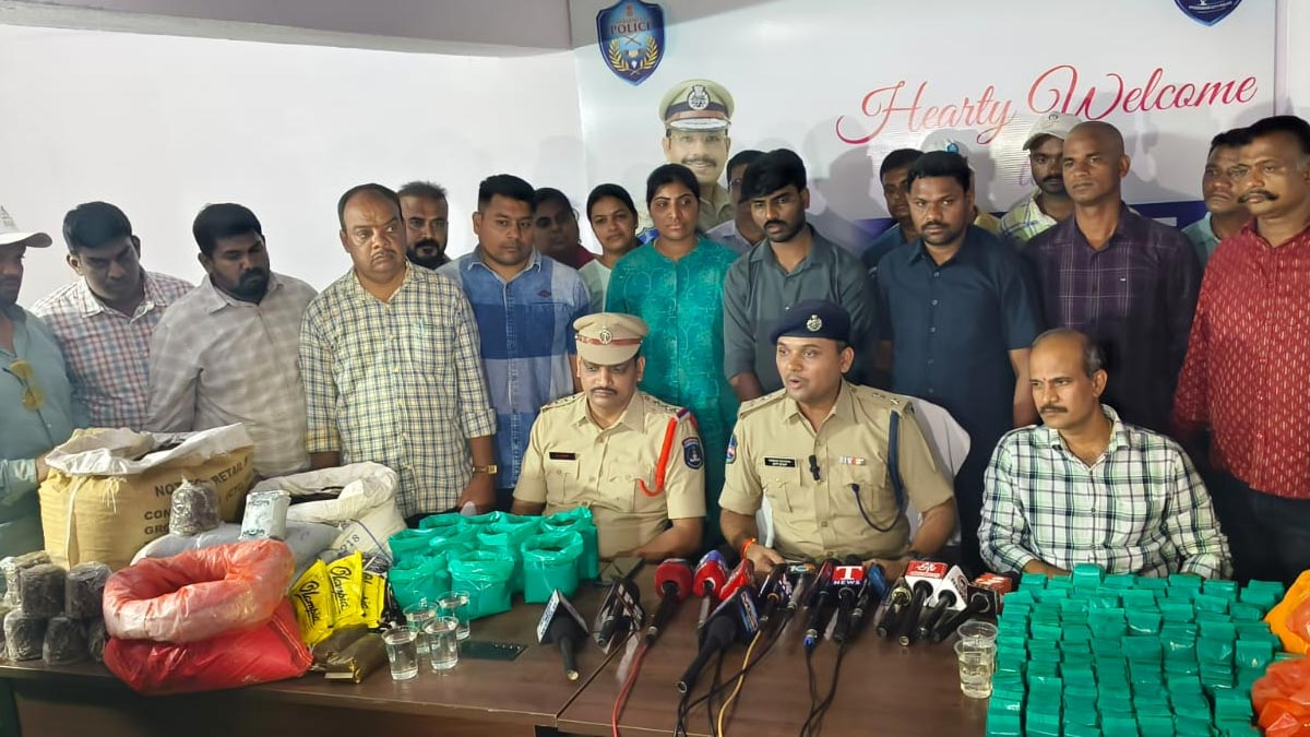 Hyderabad Police Bust Fake Tea Powder Racket H-FAST Raids 15 Locations 10 Arrested