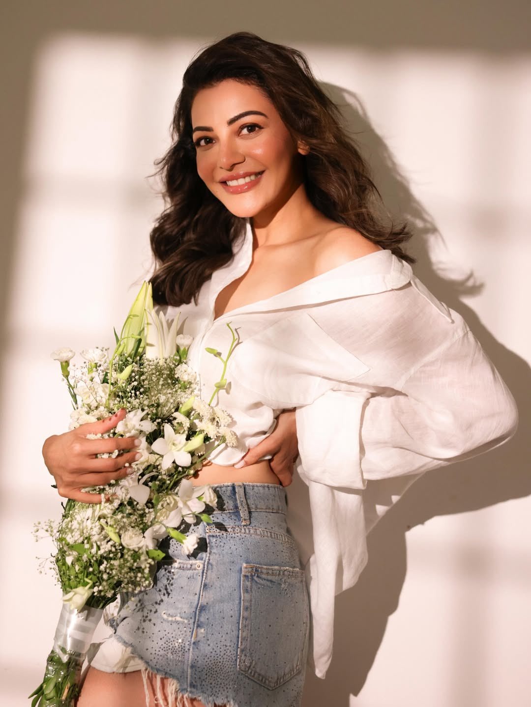 Kajal Aggarwal ట్రెండీ లుక్లో మెరిసిన కాజల్ – కొత్త ఫొటోలు చూశారా? - Image 4
