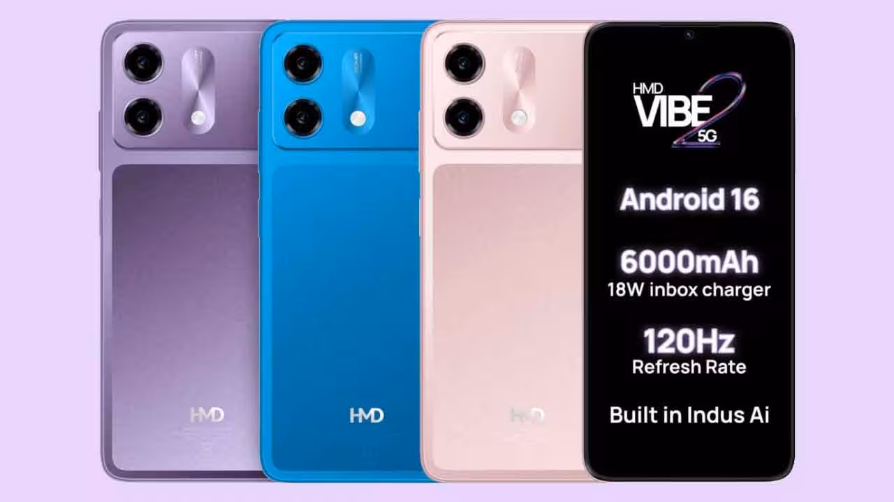 HMD Vibe 2 5G | రూ.10,999కే హెచ్ఎండీ వైబ్ 2 5జి ఫోన్.. 6000 ఎంఏహెచ్ బ్యాటరీతో ఎంట్రీ..