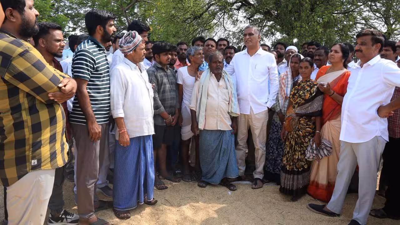 Harish Rao | రైతులు కన్నీళ్లు పెట్టుకుంటున్నా.. రేవంత్కు కనికరం లేదు : హరీశ్రావు