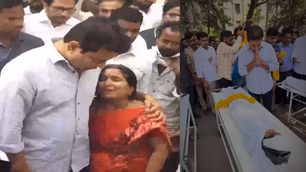 KTR Condolence | ఉస్మానియాకు కేటీఆర్.. ఓఆర్ఆర్ ప్రమాద మృతులకు నివాళి