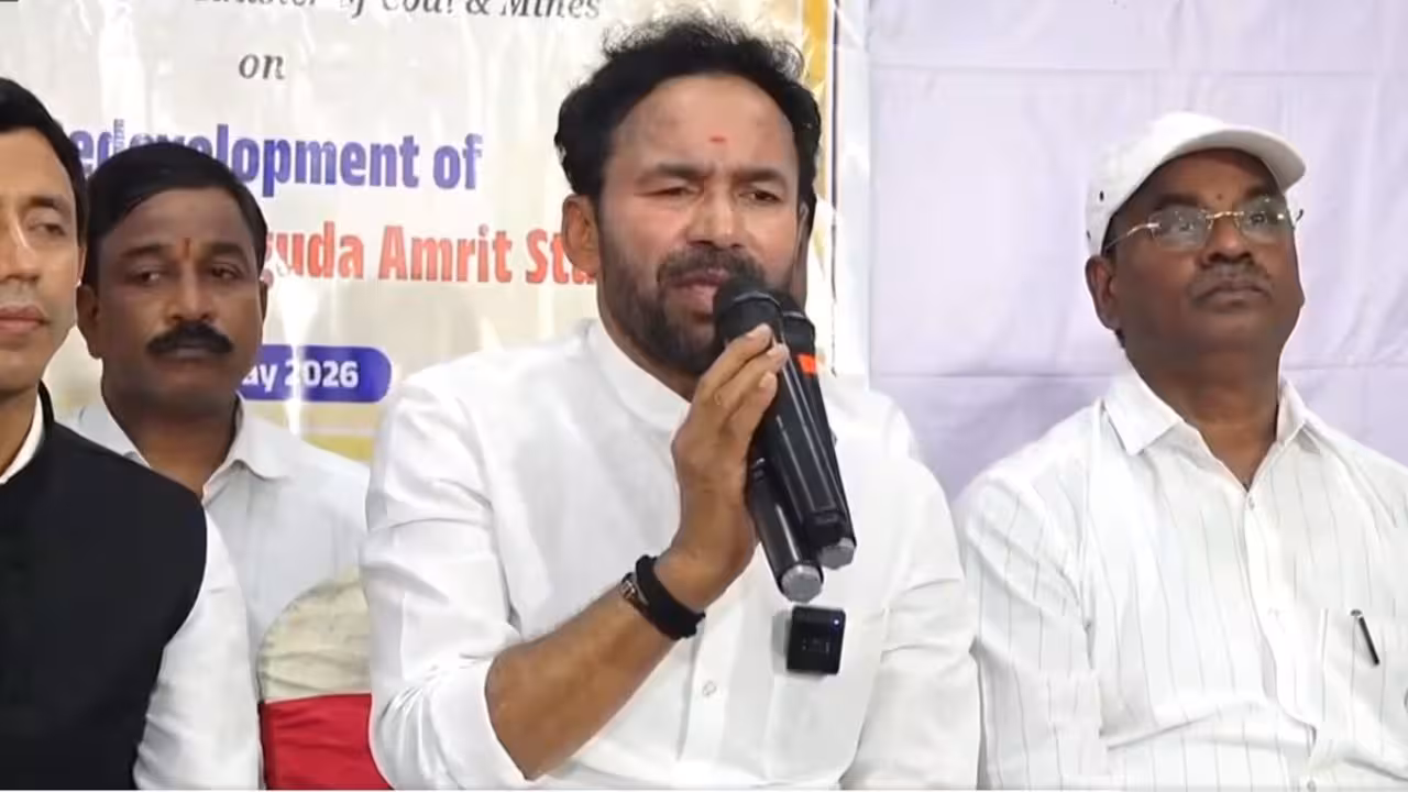 Kishan Reddy | వచ్చే నెలలో కొమురవెళ్లి రైల్వే స్టేషన్ ప్రారంభిస్తాం: కిషన్రెడ్డి