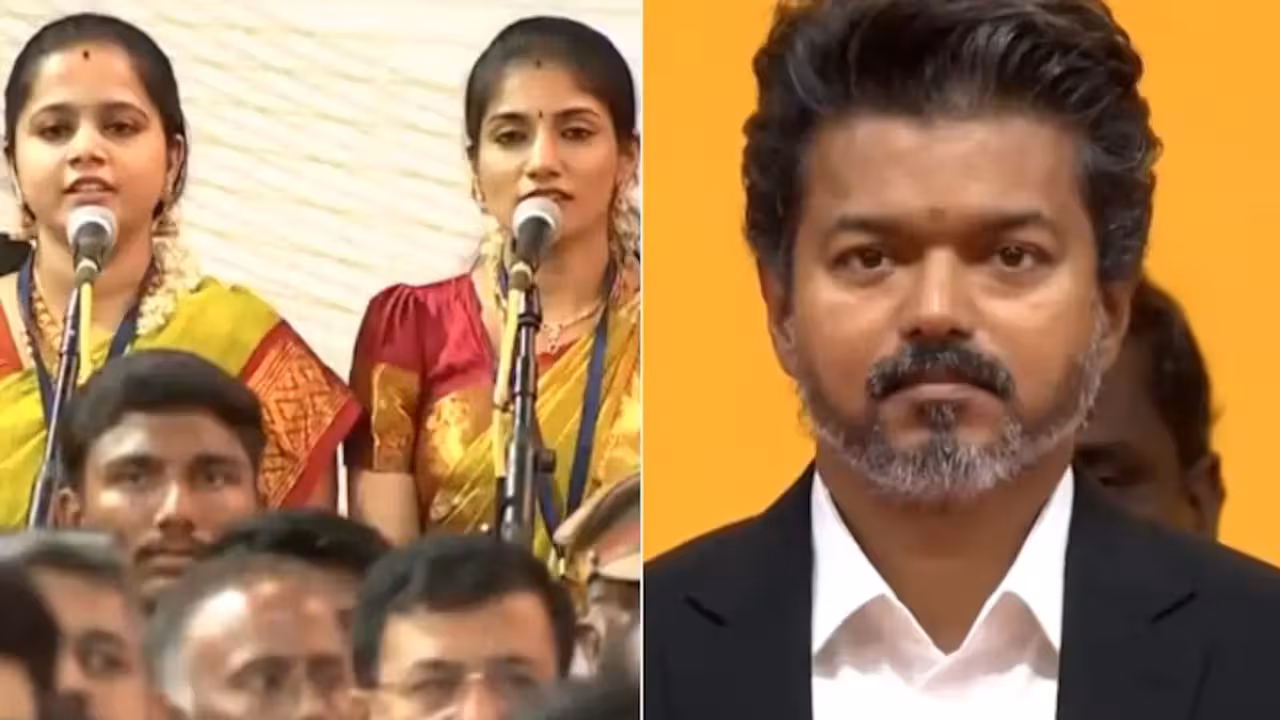 Vande Mataram Trending | నెట్టింట వందే మాతరం ట్రెండింగ్.. విజయ్ ప్రమాణం స్వీకారోత్సవంలో ఇదే హైలెట్..!