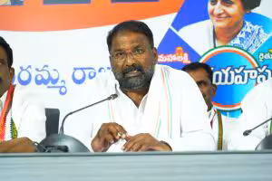 Vaakiti Srihari | ఒక్క మోటార్ బిగిస్తే అయిపోయినట్లేనా? పాలమూరు ప్రాజెక్టుపై ఎక్కడైనా చర్చకు సిద్ధం: వాకిటి