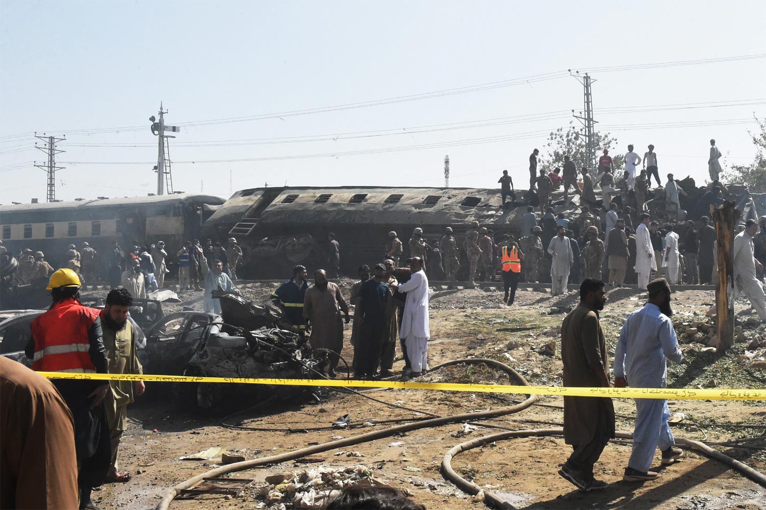 Pakistan Train Blast 24 Killed in Suicide Attack on Military Train