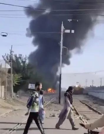 Pakistan Train Blast 24 Killed in Suicide Attack on Military Train