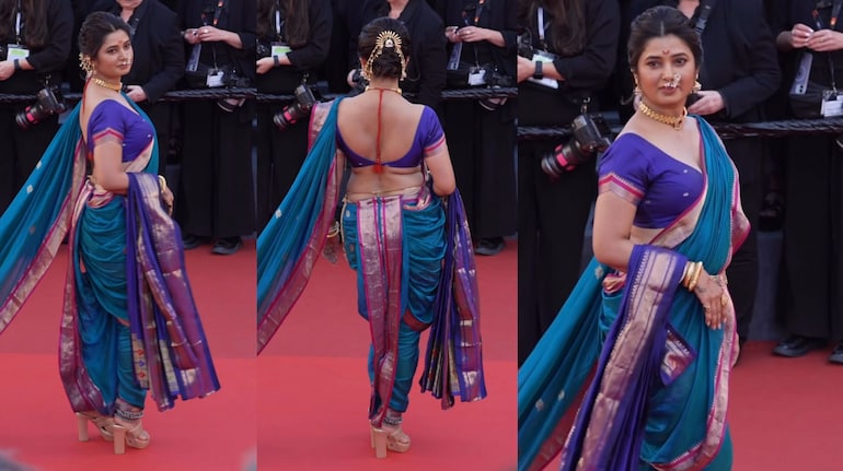 Cannes 2026 | కేన్స్ రెడ్ కార్పెట్పై చీరకట్టులో మరాఠీ హీరోయిన్ సందడి - Image 2