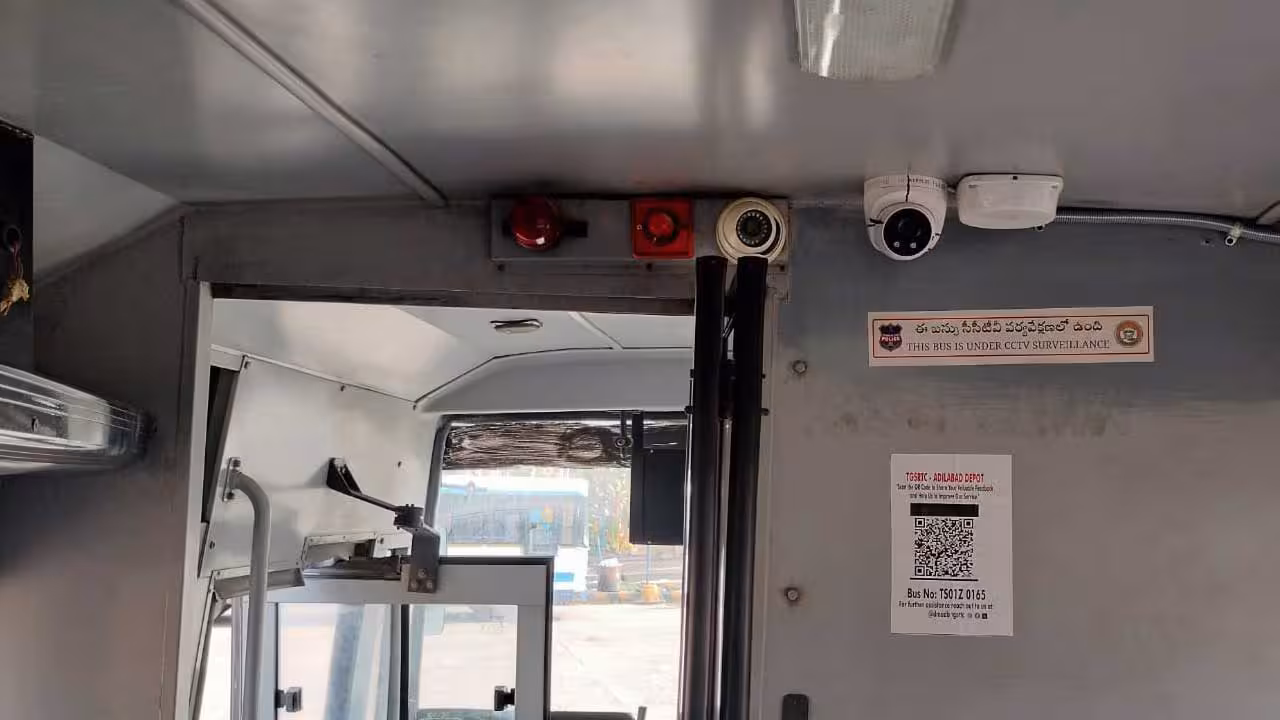 TGSRTC | ప్రయాణికుల భద్రతకు హైటెక్ రక్షణ కవచం.. టీజీఆర్టీసీ బస్సుల్లో నిఘా నేత్రాలు!