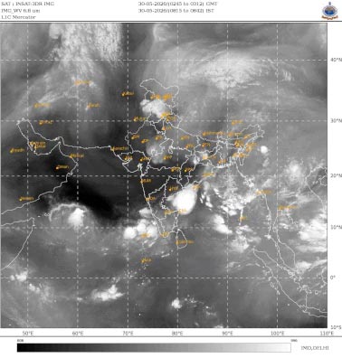 Delhi Weather Massive Dust Storm and Rain Bring Relief from Heat