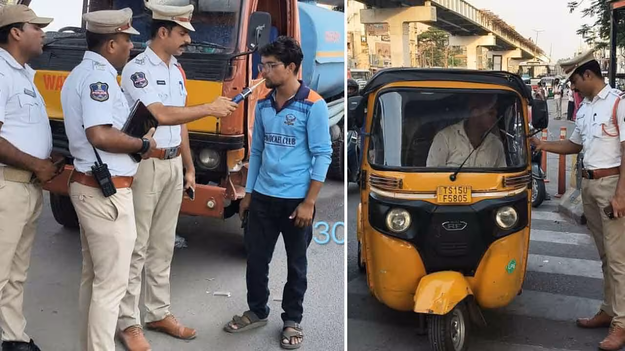Hyderabad Traffic Police | ఫుల్లుగా తాగారు.. 445 మంది చిక్కారు..