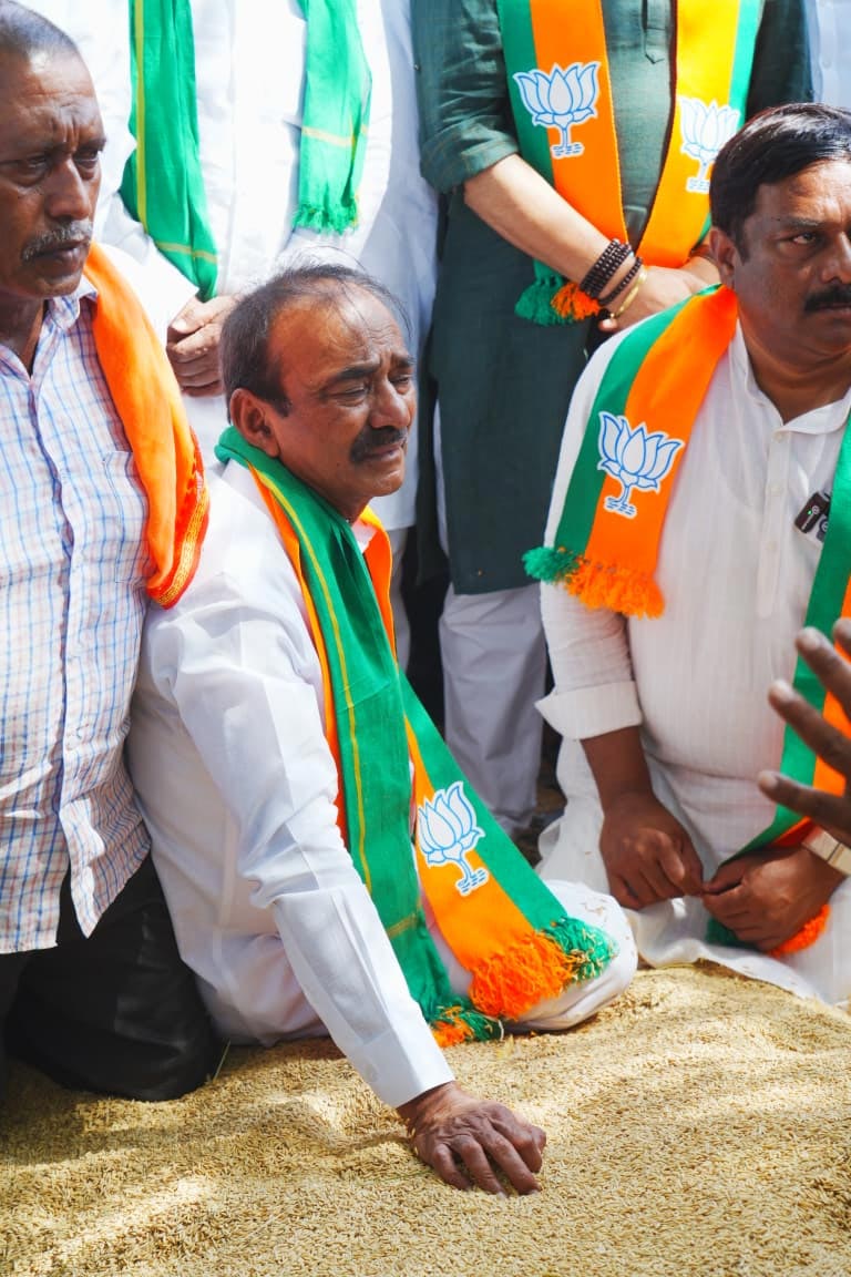 Eatala Rajender Challenges CM Revanth Reddy Over Farmers Issue