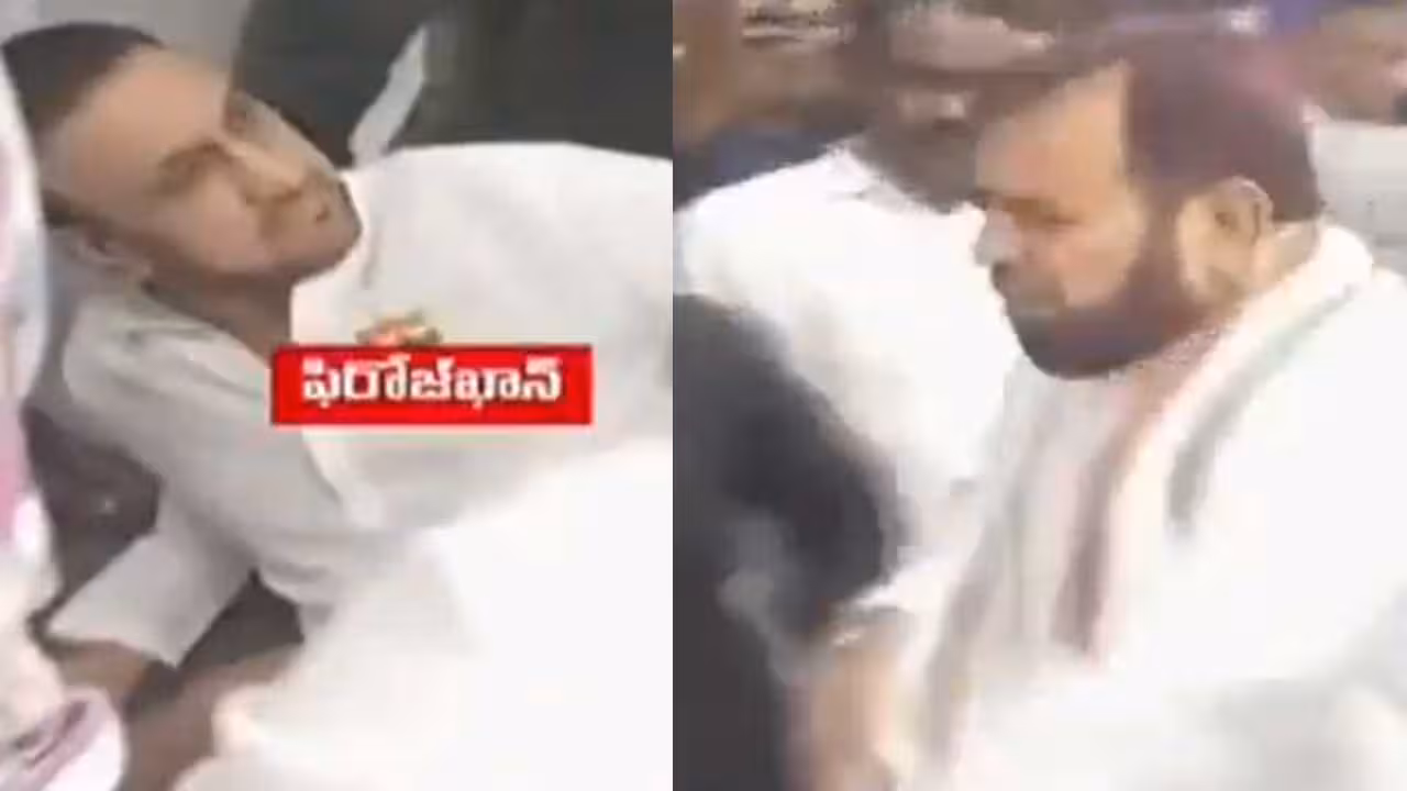Feroz Khan | గాంధీ భవన్లో లొల్లి.. కొట్టుకున్న ఫిరోజ్ఖాన్, ఉస్మాన్.. వీడియో