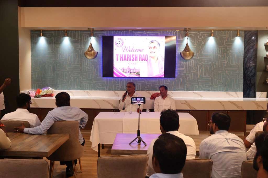 Harish Rao in New Jersey NRIs Afraid to Buy Plots in Telangana