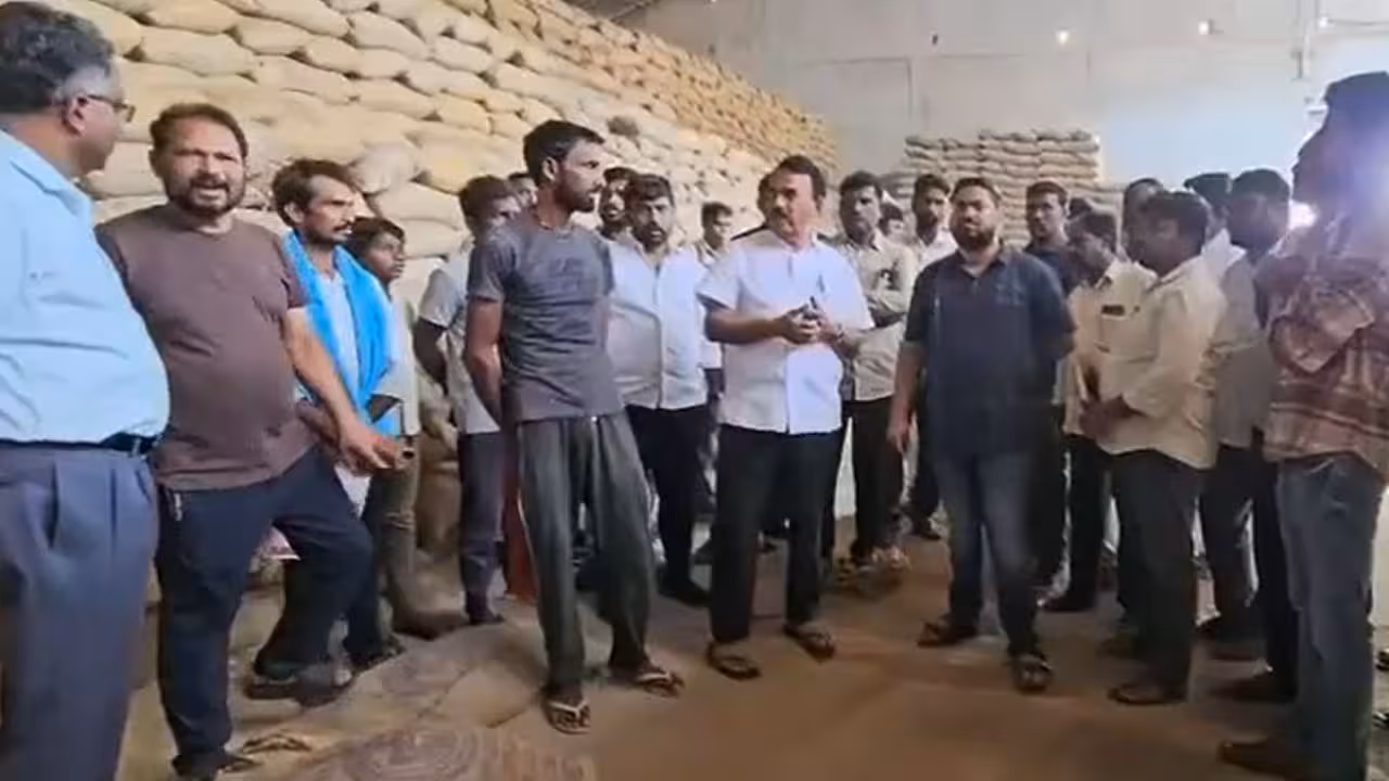 Jupally Krishna Rao | నాగర్ కర్నూల్ జిల్లాలో మంత్రి జూపల్లి రైస్ మిల్లుల్లో ఆకస్మిక తనిఖీలు!