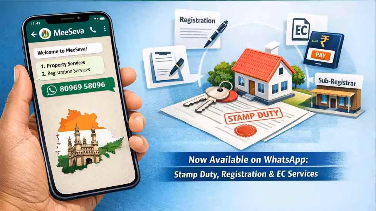 MeeSeva on WhatsApp | ఇకపై వాట్సాప్ మీసేవలో మరిన్ని జీహెచ్ఎంసీ సేవలు