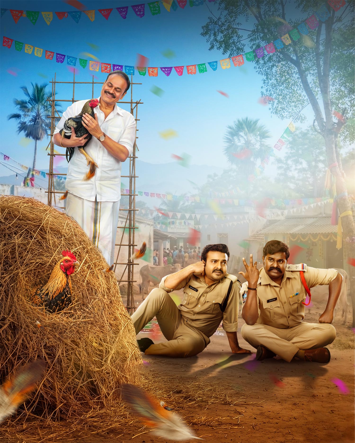ZEE5 Announces New Telugu Web Series Memu Coplam Naga Babu and Getup Srinu to Star