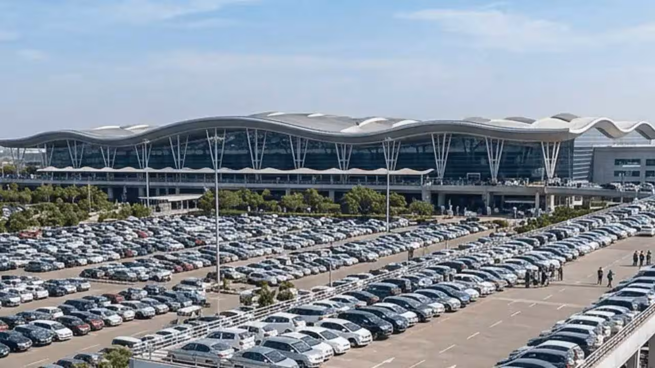 Shamshabad Airport | విమాన ప్రయాణికులకు శుభవార్త.. శంషాబాద్ ఎయిర్పోర్టులో పార్క్ అండ్ ఫ్లై సేవలు