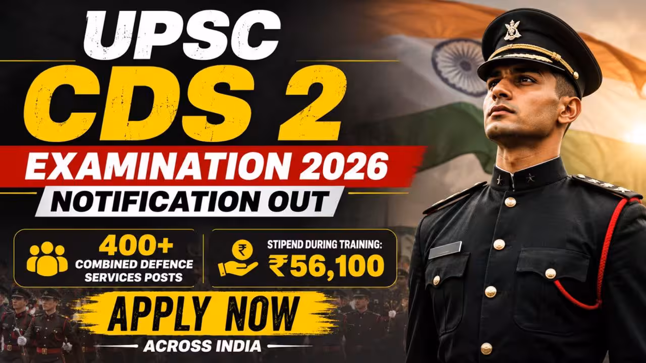 UPSC CDS 2 | 451 పోస్టులతో యూపీఎస్సీ సీడీఎస్ 2 నోటిఫికేషన్.. జూన్ 9 వరకు దరఖాస్తులు