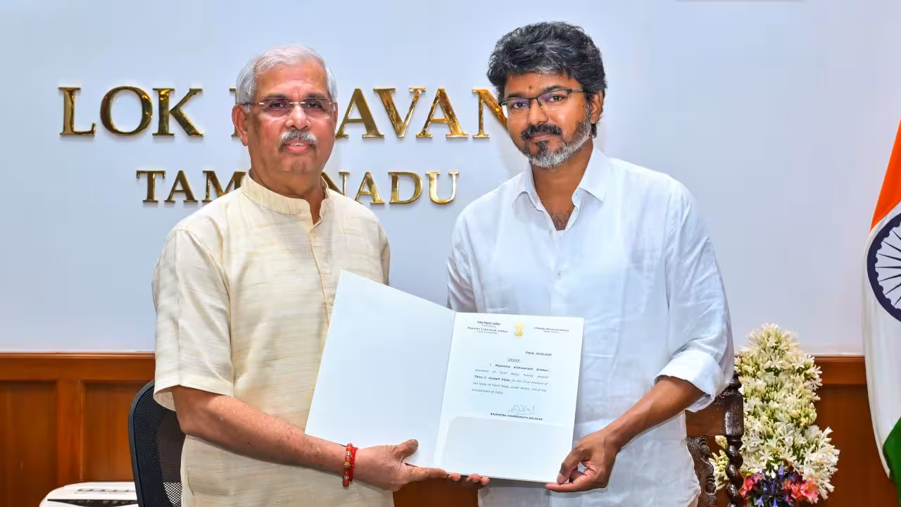 Vijay | తమిళనాడు సీఎంగా విజయ్.. 10 గంటలకు ప్రమాణ స్వీకారం