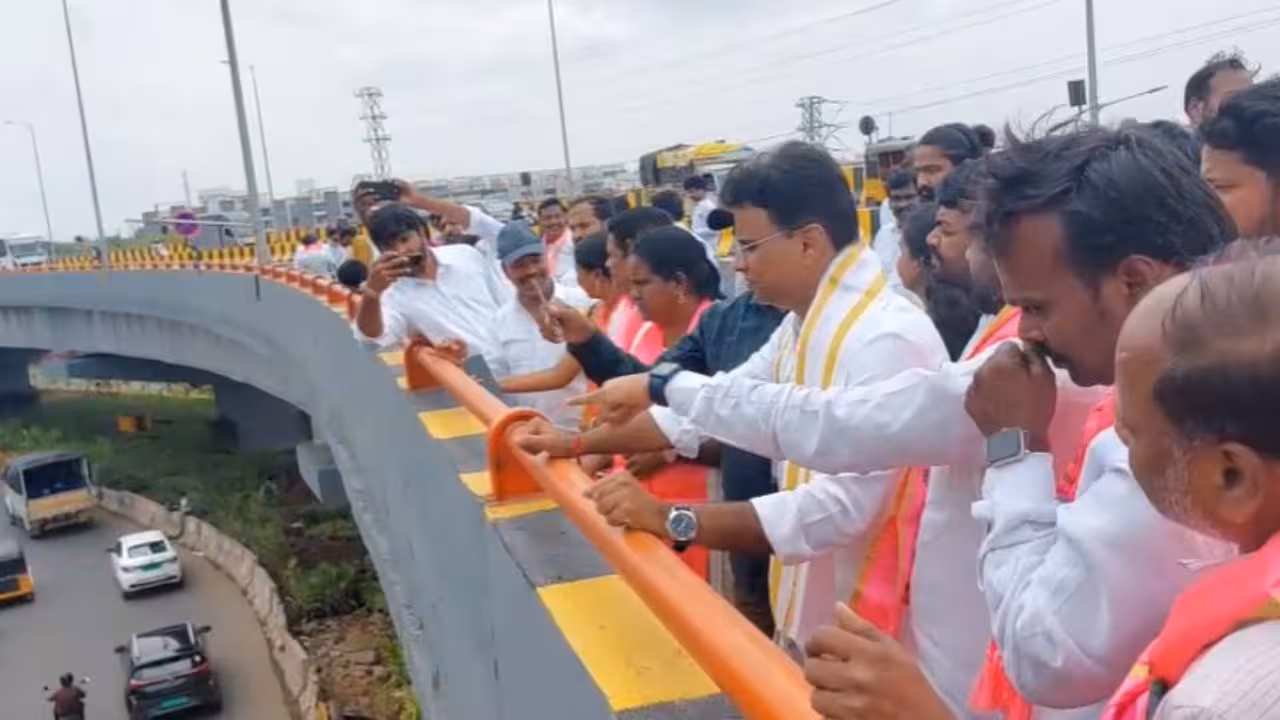 KP Vivekananda | బాచుపల్లి ఫ్లైఓవర్ నిర్మాణం బీఆర్ఎస్ ఘనతే: ఎమ్మెల్యే కేపీ వివేకానంద్